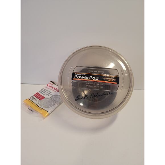 Presto Power Pop Microwave Multi-Popper Orville Redenbacher's w/ 6 cups Vintage - Picture 2 of 9